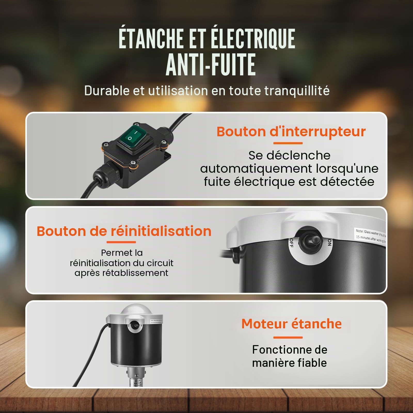 VEVOR Lave-verres Électrique Commercial, 5 Brosses Lave-verres 600 Tasses/Heure, Nettoyeur à Verres à Vin, pour Verres à Champagne, Tasses à Bière, Mugs, pour Bars, Cafés, Restaurants, Cuisine