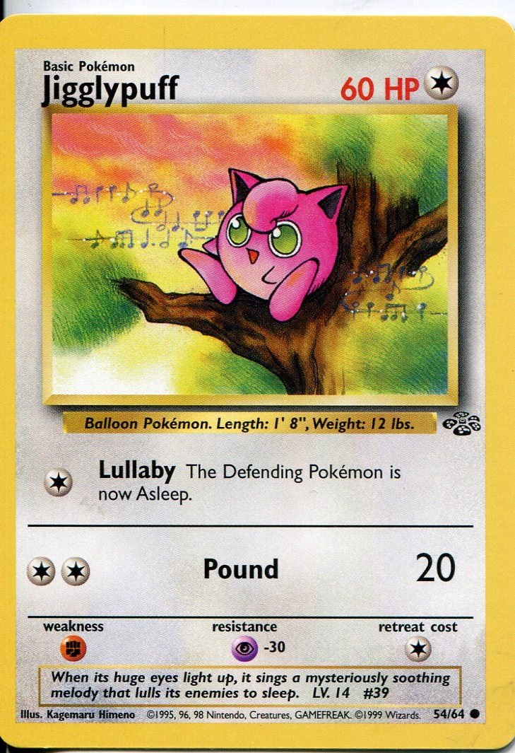 Amazon.com: Wizards of the Coast Pokemon Jungle Common Card #54/64