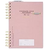 DesignWorks Ink Standard Issue Notebook No. 12 – 6' x 8.25' Undated Daily Planner & Writing...