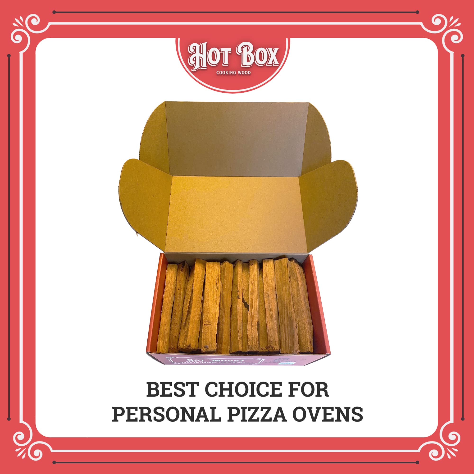 HOT BOX Kiln-Dried Cherry Cooking Wood - 6 Inch Mini-Cut Logs For Portable Wood-Fired  Pizza Ovens and Smokers, 1 Box (350 Cubic Inches) : Amazon.ca: Tools u0026 Home  Improvement