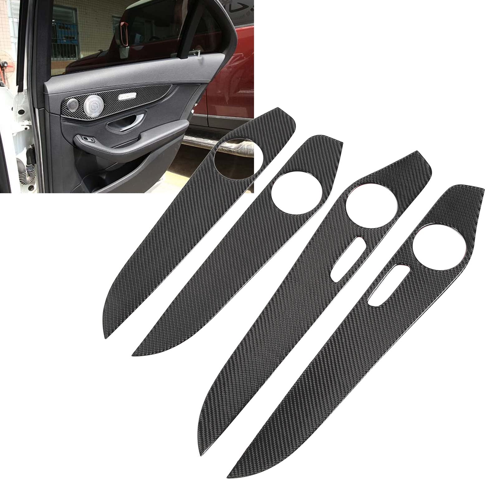 YOSOO cadre de porte-gobelet pour Mercedes Benz Classe C W205 C180 C300 YOSOO cadre de porte-gobelet pour Mercedes Benz Classe C W205 C180 C300