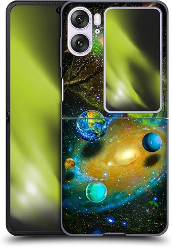 Miniatura 10 de Head Case Designs Officially Licensed Dave Loblaw Synthwave Street Sci-Fi and Surreal Hard Back Case Compatible with Oppo Find N2 Flip Synthwave
