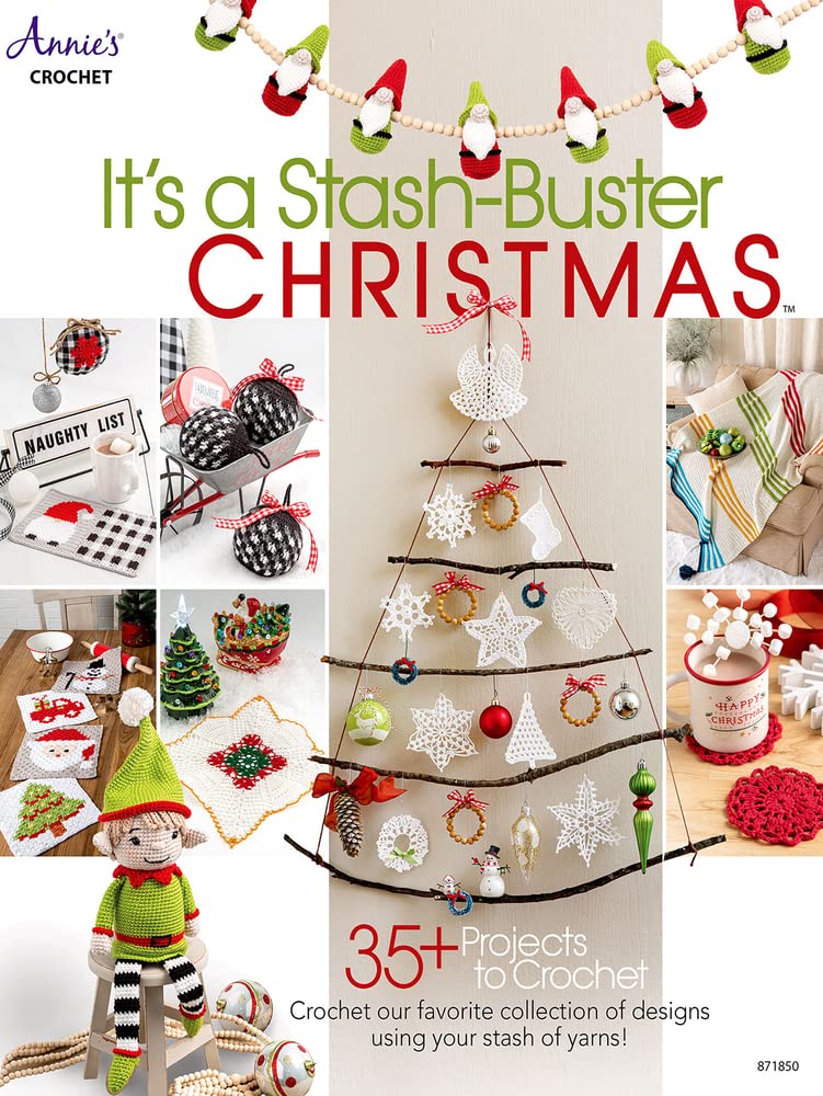 It's a Stash-Buster Christmas! by Annie's Crochet - 9781640255654