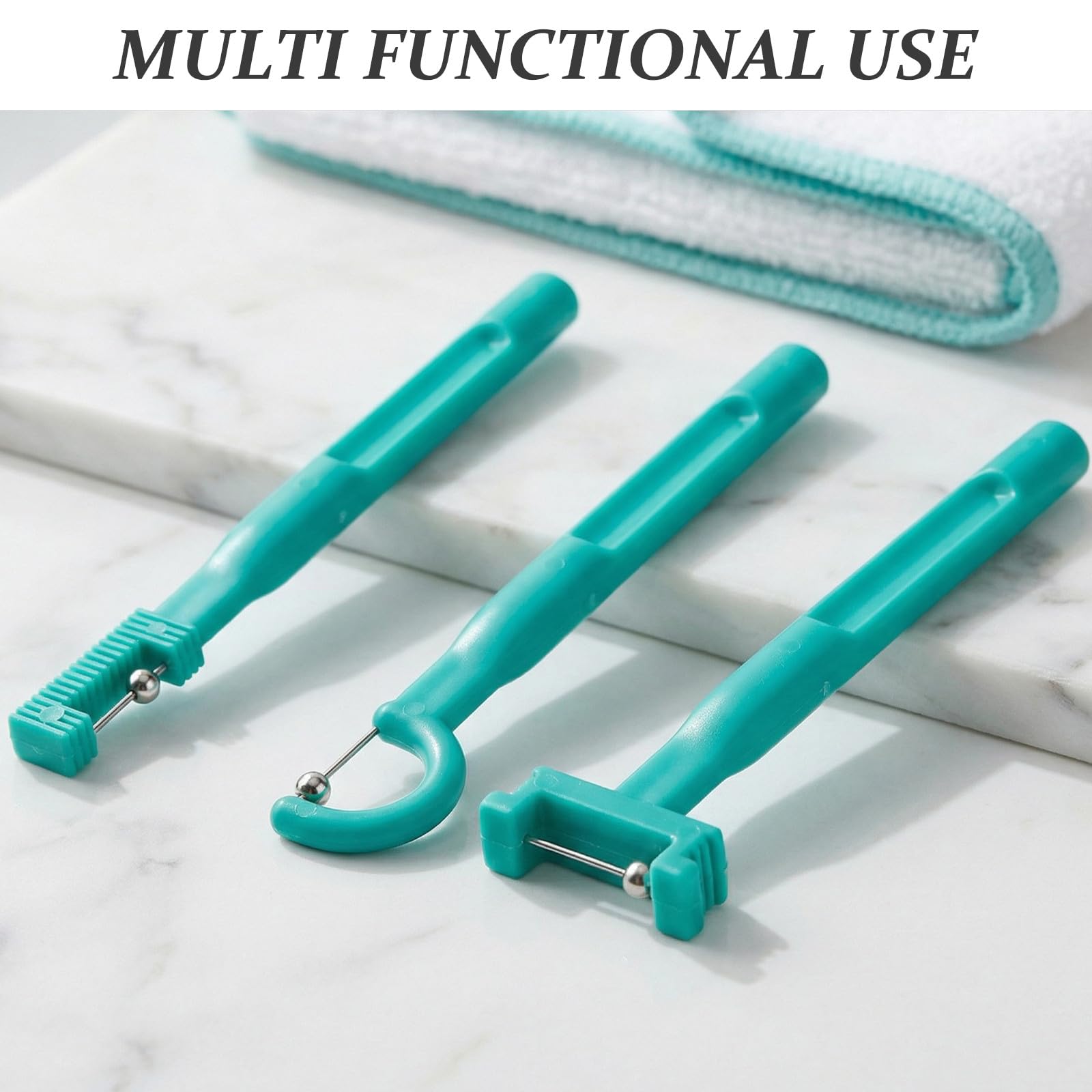 Ensemble de 6 appareils d'entraînement musculaire oral - Renforcement de la langue - Outils d'exercice de motricité fine - Outil de thérapie orale pour l'entraînement de la