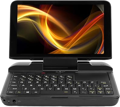Mini Laptop 10 Pro, 8GB RAM 256GB ROM Laptops Computer, 6 inch HD Screen Portable Industry Laptop, N4120 CPU, Internet, BT4.2 (US Plug)