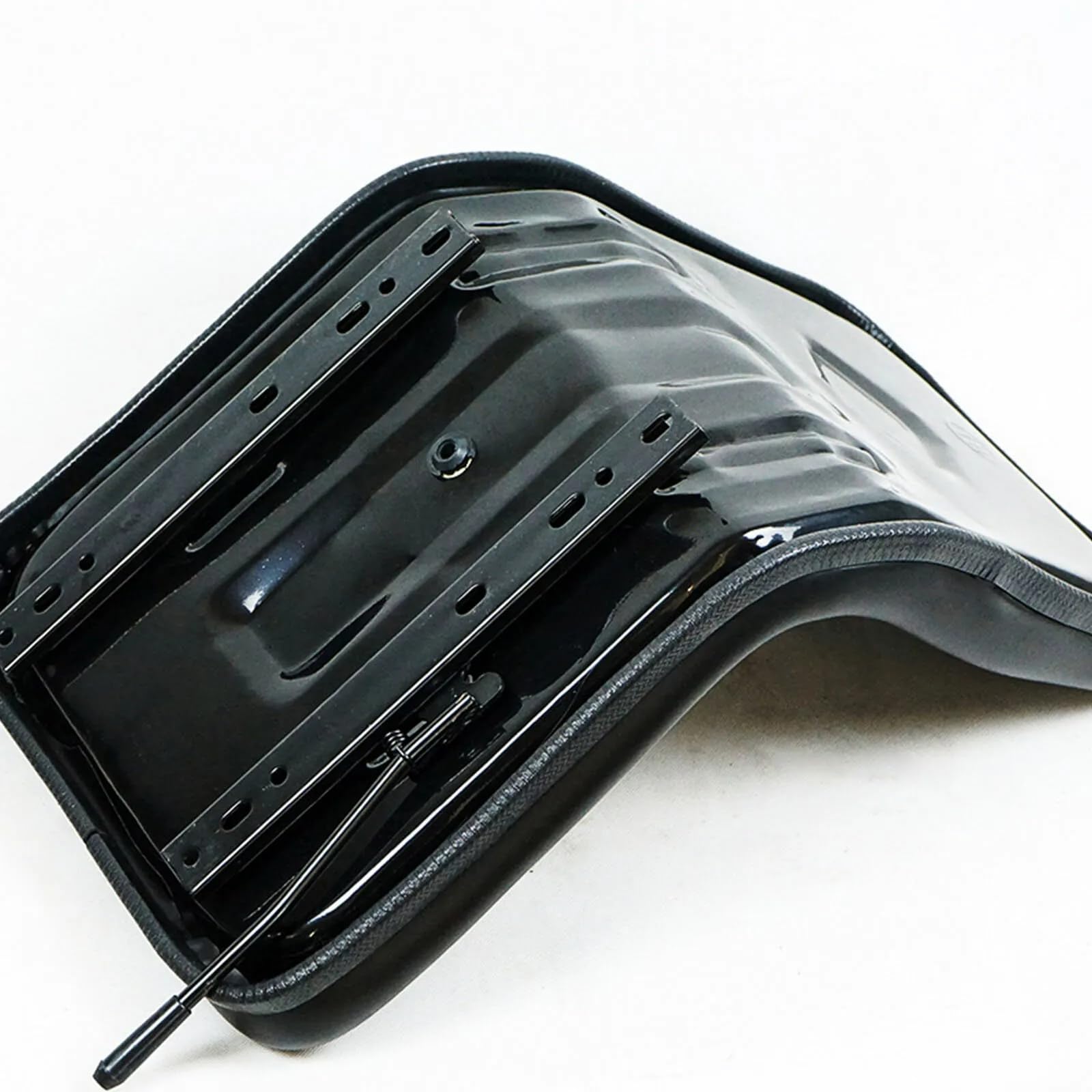 Asiento universal para tractor, asiento amortiguado, inclinable, Mower Dumper Digger, suspensión universal, ajustable, color negro
