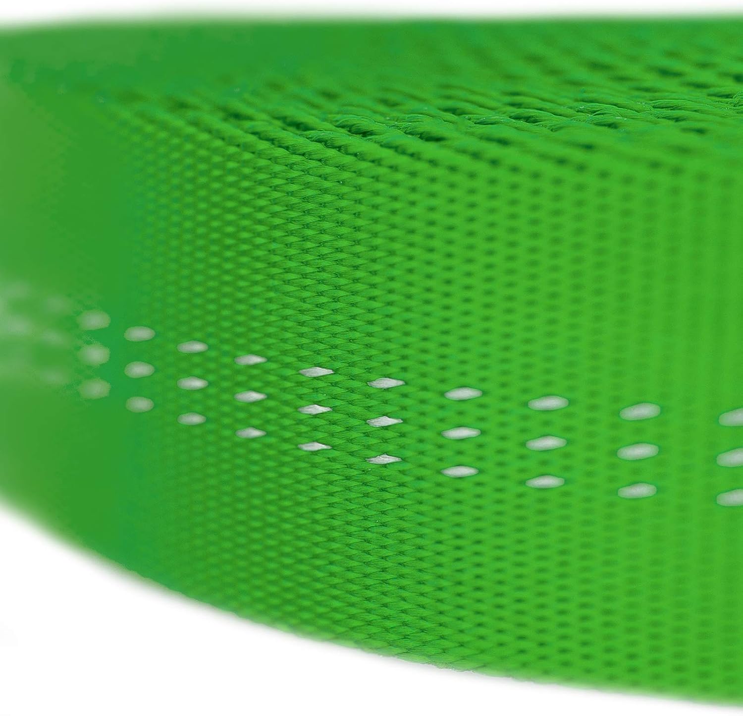 Country Brook Design - Hot Green Climbing Spec Tubular Nylon Webbing (1 Inch, 20 Yards)