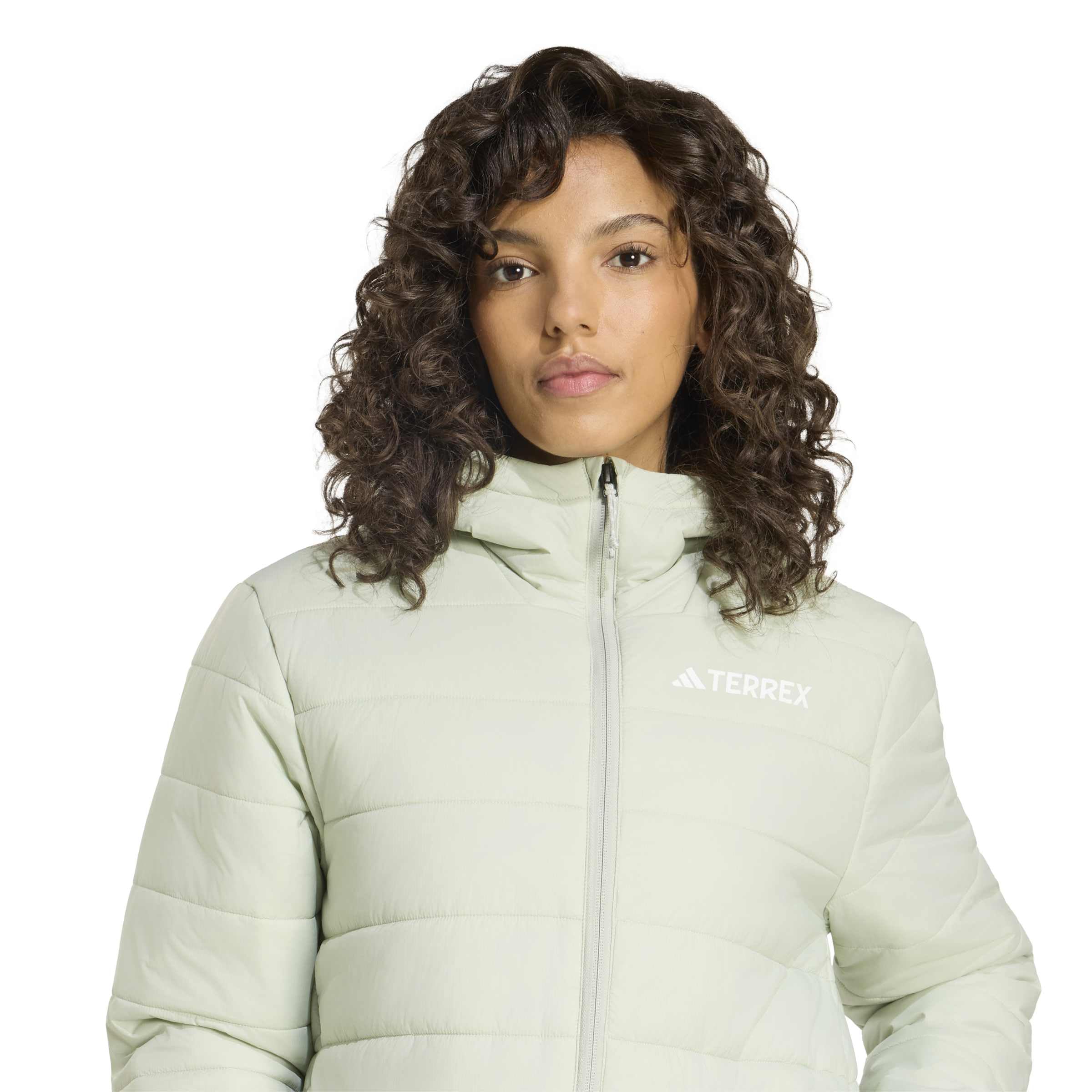 adidas Women's Terrex Multi Essentials CLIMAWARM Kapuzenjacke, isoliert