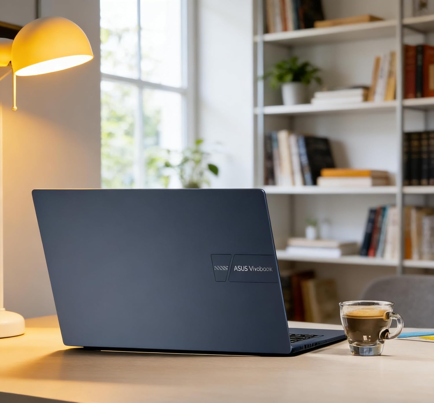 ASUS Vivobook 14" FHD Laptop, Intel Core i5-1334U (10-Core), 16GB DDR4 RAM, 1TB SSD, Privacy Webcam, 8Hr Battery, Ideal for Work, Study, Travel & Video Conferencing, Windows 11 Home, Blue, LE Bundle