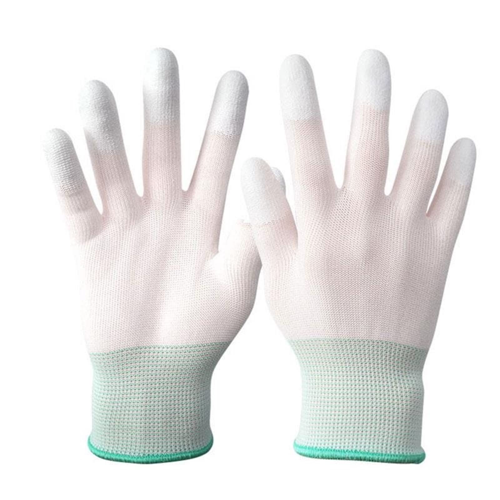 Guantes for Lavar Platos, Guantes eléctricos Guantes de Trabajo Recubrimiento de Dedos Protección Antideslizante for Dedos Guantes para Lavar Platos