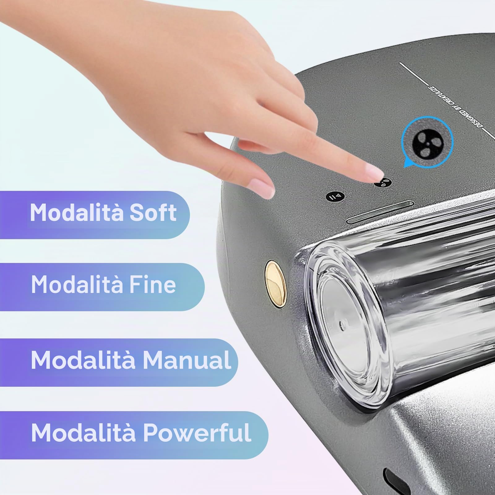 CREATULIZE Battimaterasso completamente automatico，14AW e 270nm forte aspirazione，sterilizzazione UV-C，55dB a basso rumore aspirapolvere per materassi，adatto per biancheria da letto, divani materassi