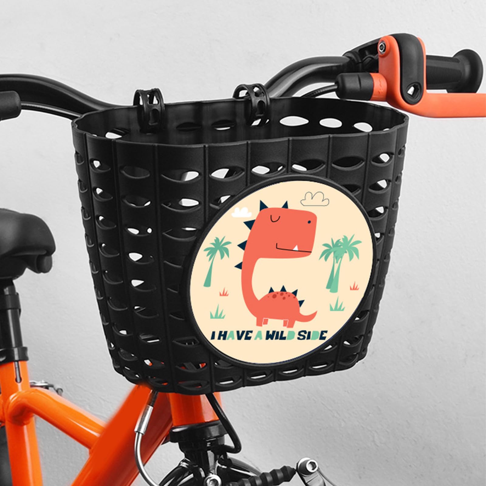 Panier De Vélo Avant – Rangement Guidon, Acier, 27,5x23x16 Cm, Neuf