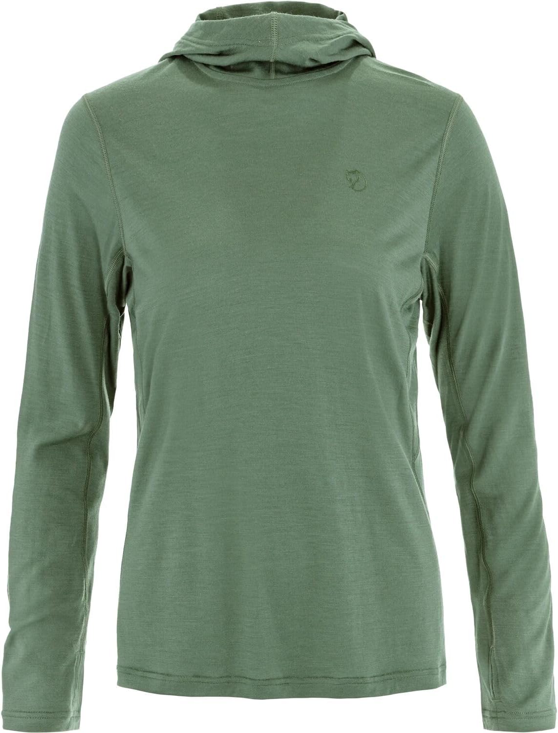 Fjällräven Abisko Women's Wool Hoodie - Temperature Regulating Merino Wool, Lightweight Warmth - Hiking, Trekking