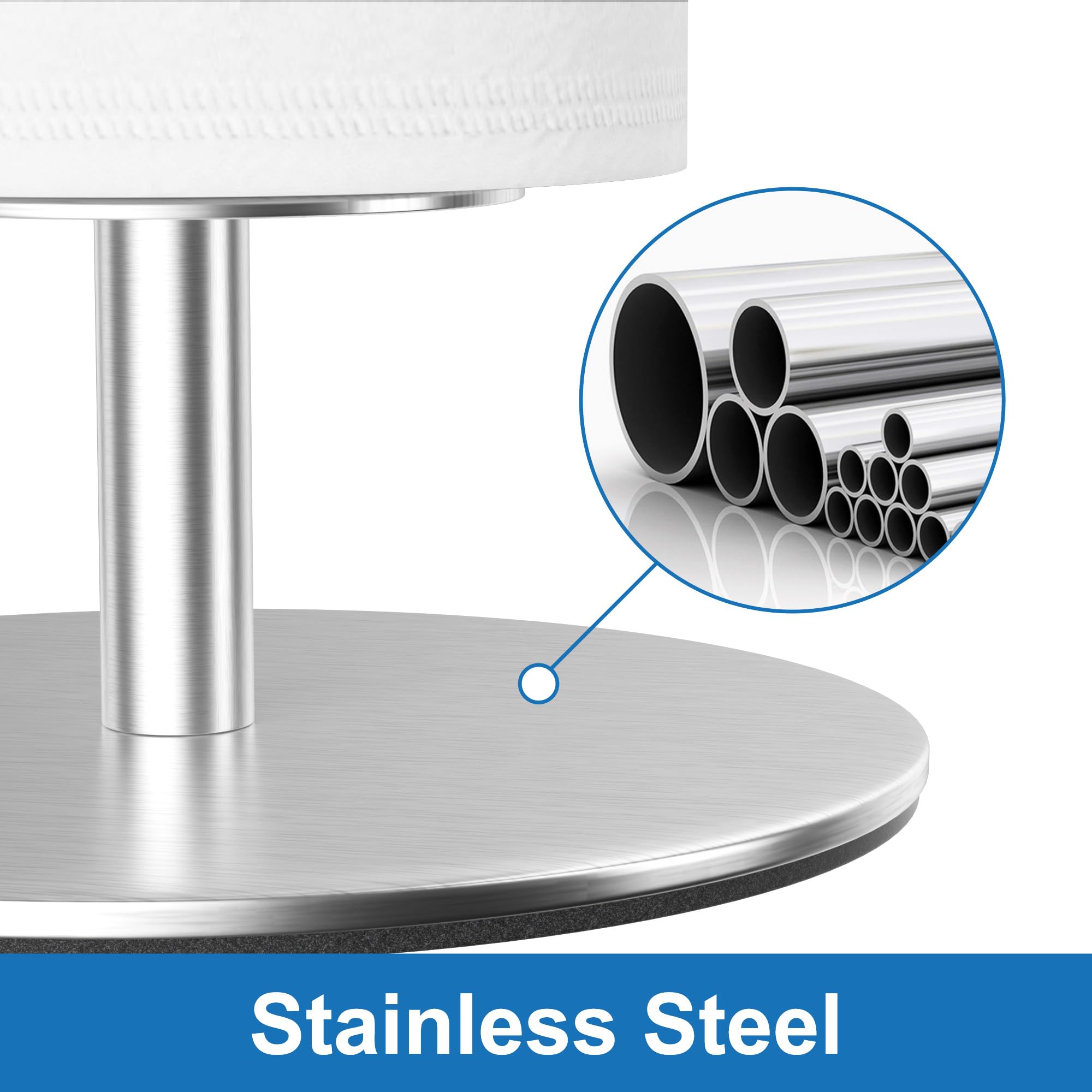 Porta Carta Igienica Autoportante In Acciaio Inox - Con Riserva Per 4 Rotoli - Foto 11