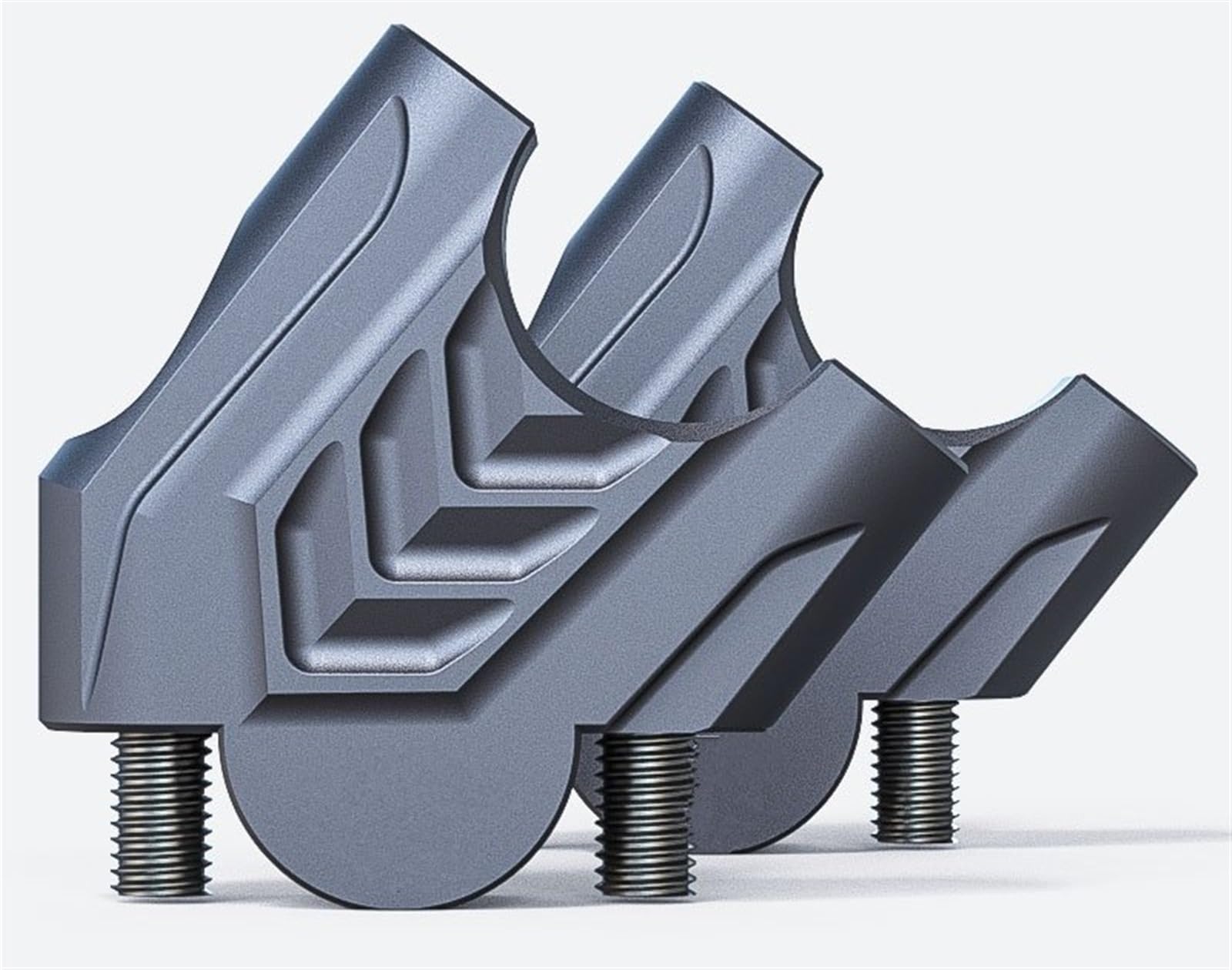 Para VOGE Para Elevador De Manillar Motocicleta CNC 300R Moto Elevador Manillar(Titanium)