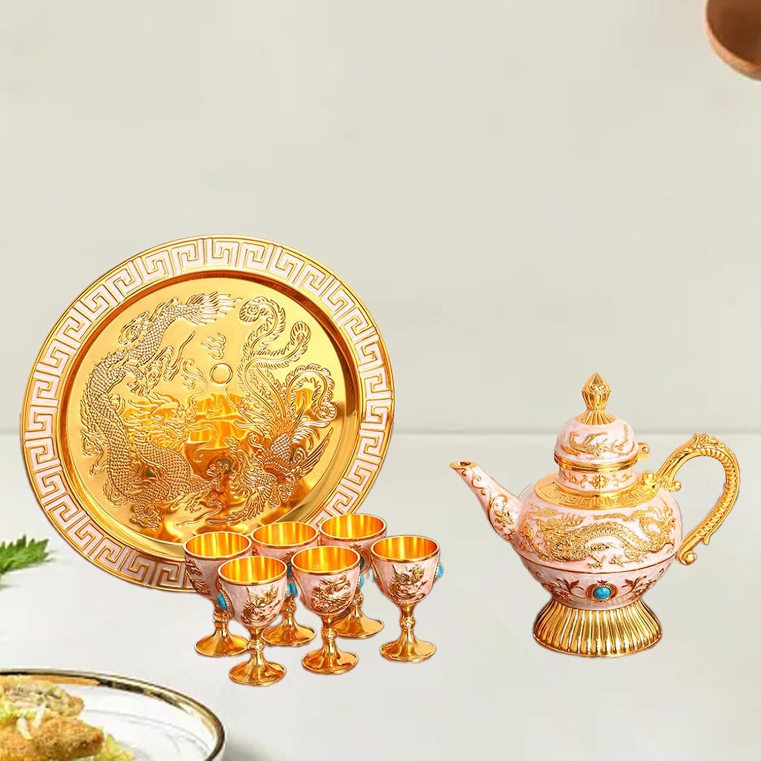 IwaiLoft「花海棠」ガラスティーポット 800ml 1000ml ガラスケトル