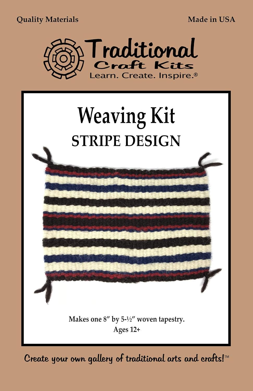 Weaving Kit - Stripe Design