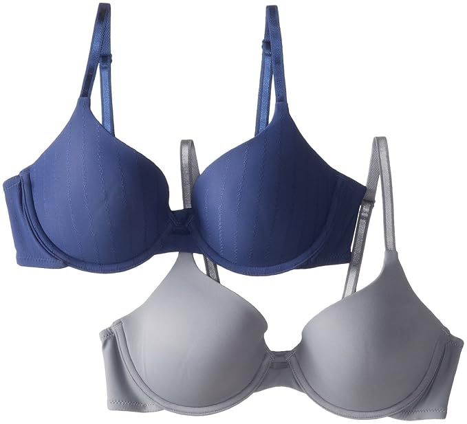 Buy VASSARETTE Women's Convertible TShirt Bra 36D Tiffany Silver