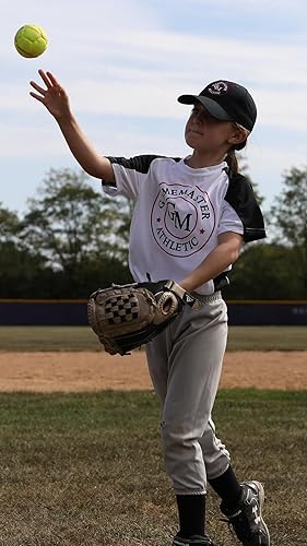 Miniatura 5 de Swax Paquete de 2 unidades de softball de entrenamiento, amarillo, 11" Softbol