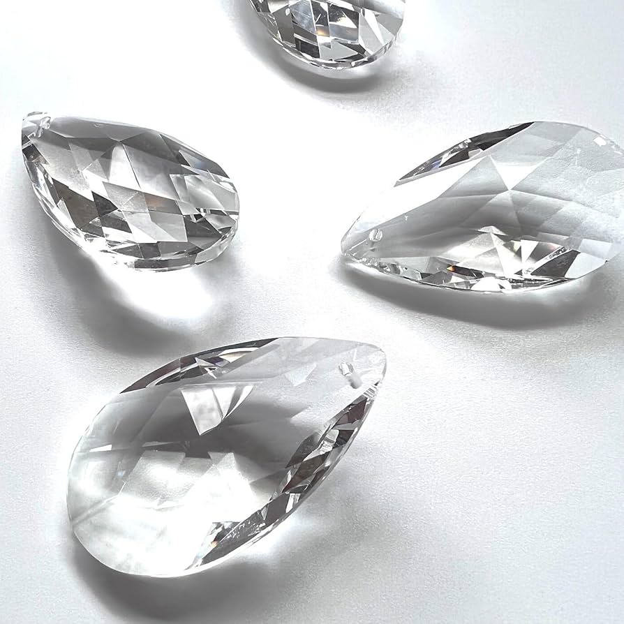 シャンデリア ガラスドロップ　クリア　雫 シャンデリア ガラスドロップ クリア 雫