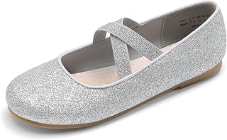 DREAM PAIRS Ballerinas Mädchen Mary Jane Schnürschuhe