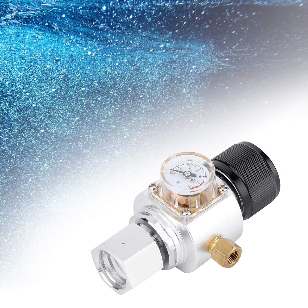 Mini regolatore di gas CO2 Adattatore per valvola di riduzione della pressione dell'acqua di soda Accessorio per bottiglia di soda per Homebrew