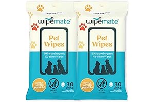 Travel Pack Cleans Pet Paws, Ears, Fur, Butt - Anal Gland, Pet...