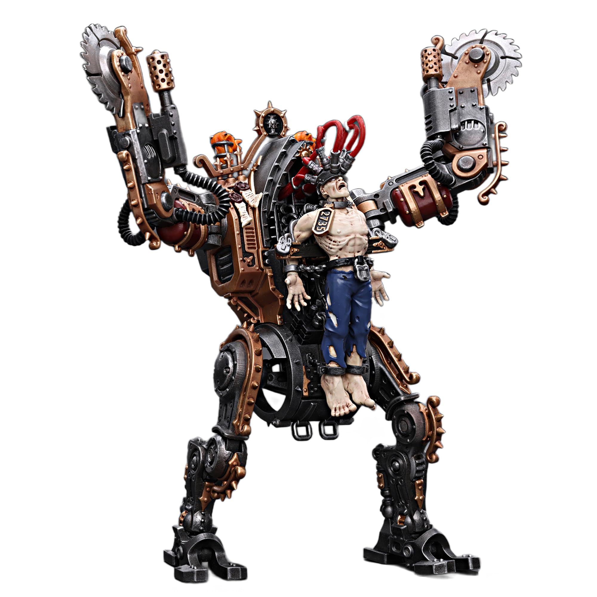 TOYVERSE JOYTOY 1/18 Actionfigur Warhammer 40,000, Adepta Sororitas Penitent Engine, Mobile Gelenke Charaktermodell, 24CM, 15 Jahre und älter