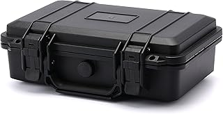Mayouko Portable Tool Box with Shock- Proof Sponge, Water Proof Grade IP67, Waterproof Hard Case with Foam Insert, Shockproof Carrying Case, Explosion Proof Box, 11.6"L×8.3"W×3.9"H