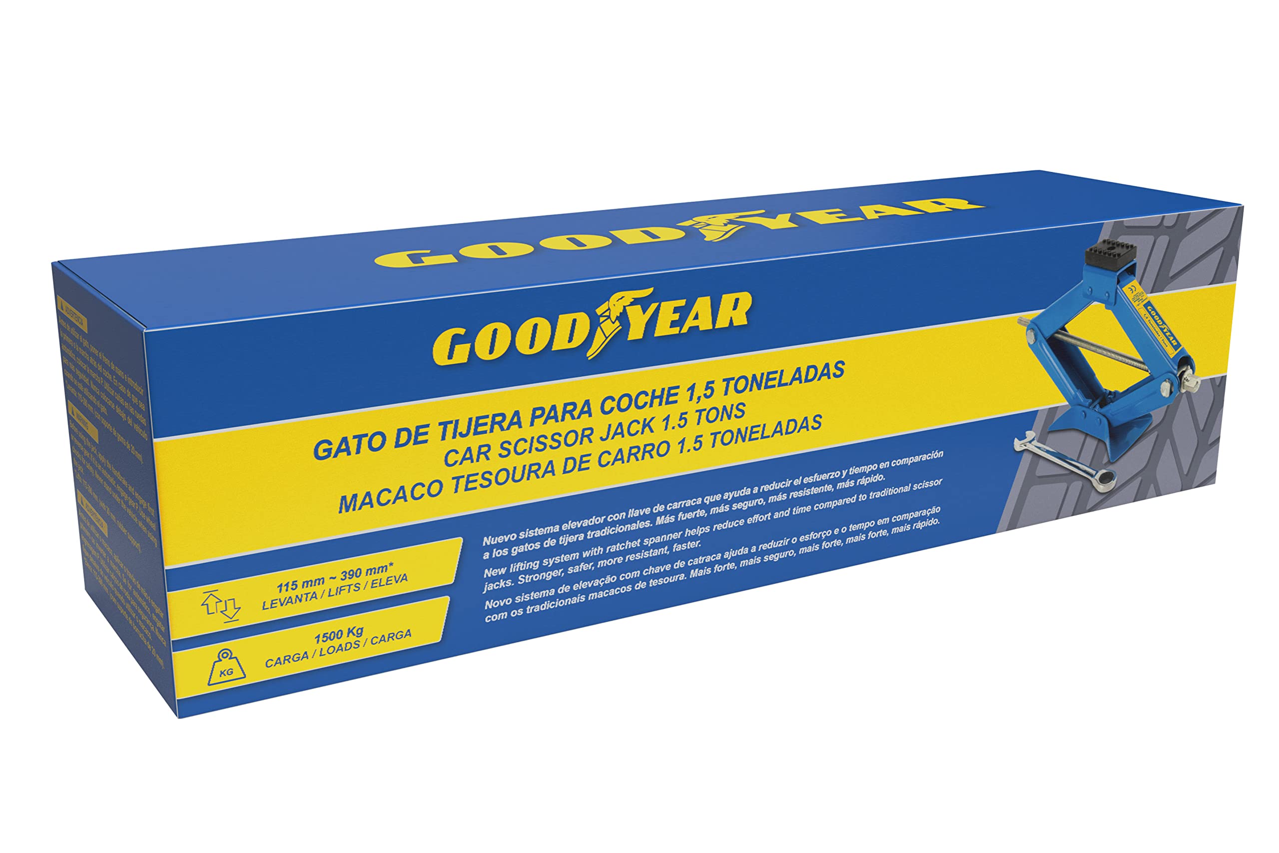 Goodyear GOD1255 Podnośnik trapezowy mechaniczne