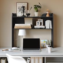 37" Wooden 3-Tier Desktop Bookshelf
