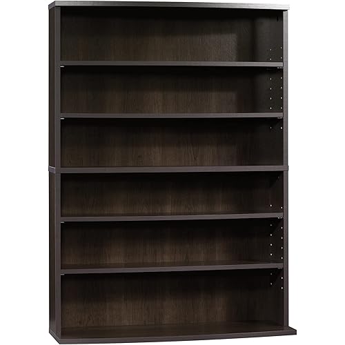 Sauder Beginnings Multimedia Storage Tower, Cinnamon Cherry Finish Finish