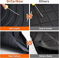 Vista 8 de para alfombrillas de piso y alfombrilla de maletero Ford Edge 2024 2023 2022 2021 2020 2019 2018 2017 2016 2015, para alfombrillas de piso Ford Edge