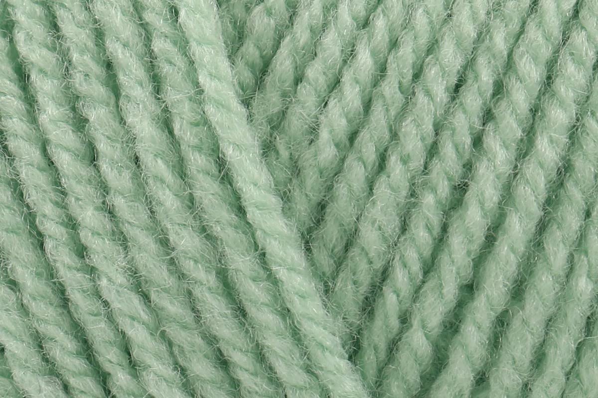 Sirdar Hayfield Bonus DK Crochet Yarn, 100% Acrylic Double Knitting Wool for Jumpers Toys Sweaters - 100g Balls - Gentle Jade (604) - Pack of 3