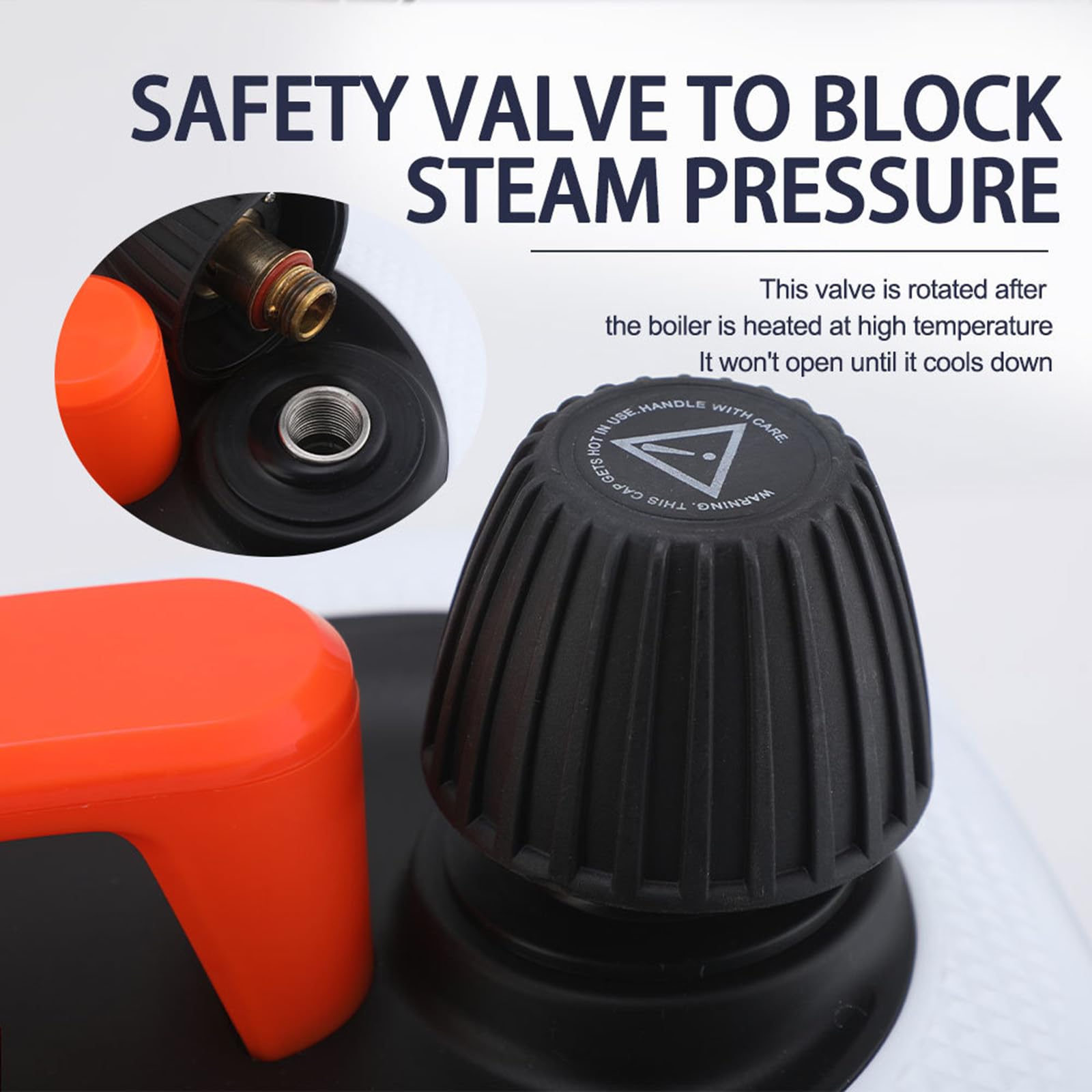 Limpiador a vapor de 1800 W, fregona de limpieza a vapor de mano con tanque de 1,6 L y 13 accesorios, máquina de limpieza a vapor doméstica multiusos para alfombras, pisos y ventanas
