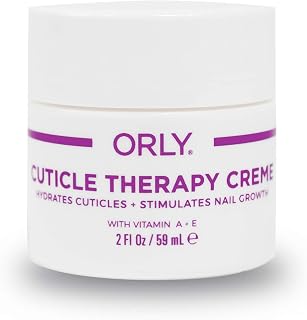 ORLY Cuticle Therapy Creme 2oz - USA-Made Cuticle Repair Cream for Hydrated Nails