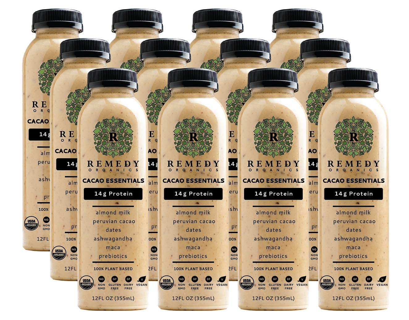 Remedy Organics Cacao Essentials 12Pack Plant Based