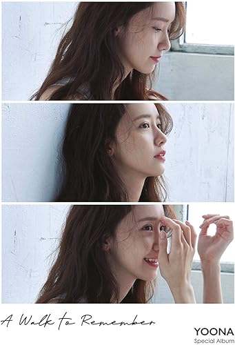 YOONA - A Walk to Remember (álbum especial) CD+folleto+Póster plegado+Juego de tarjetas de fotos extra de doble cara