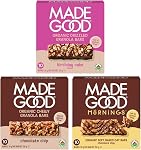 MadeGood Pack de variétés de chocolat, barres de Granola, barres drizzlées & Bars du matin