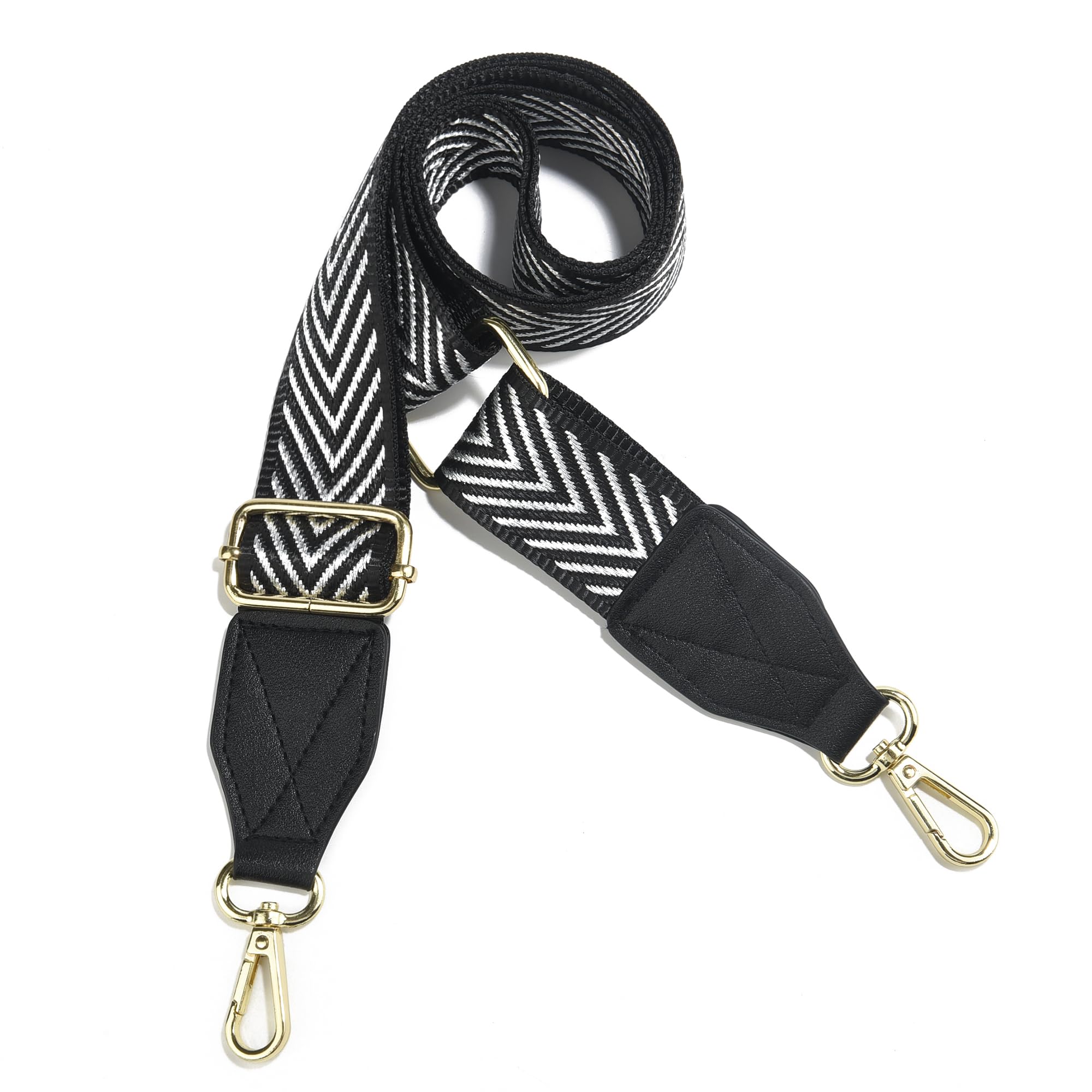 LEMEDE Purse Strap Replacement Crossbody 1.5" Wide Shoulder Strap Adjustable Straps Handbag Strap Replacement Belts