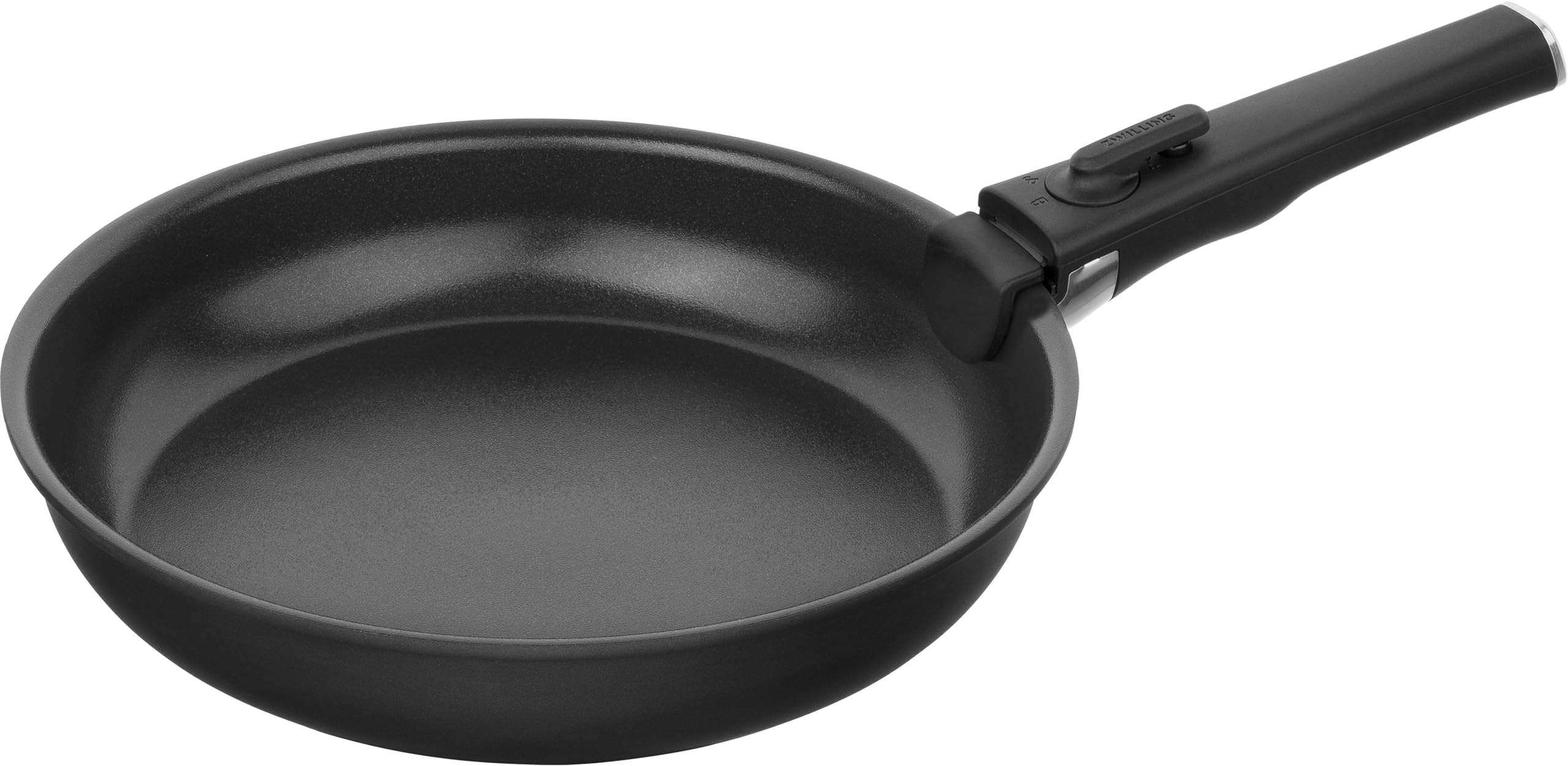 ZWILLING Unlock - Set di 4 padelle (20, 24, 28 cm + maniglia) con rivestimento in ceramica, alluminio