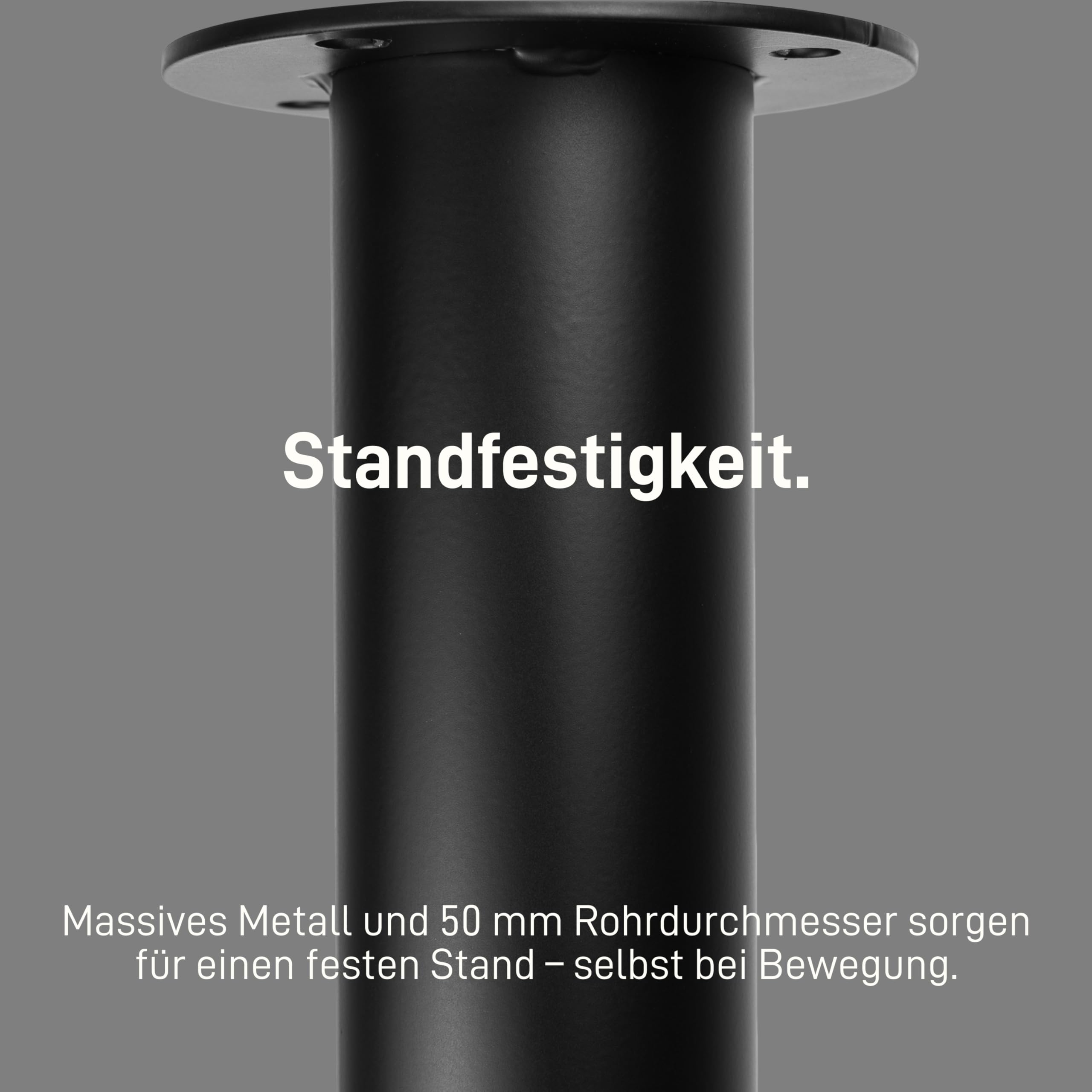 Natural Goods Berlin 1x Beistelltisch Lucia - Laptop Beistelltisch Metall Schwarz - Laptoptisch Für Couch - Laptop Couchtisch Klein - Sofatisch C-Form - Kaffeetisch Zum Unterschieben - Side Table