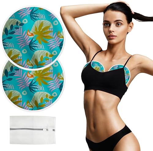 Paquete de 2 unidades de aceite de ricino para el pecho, almohadillas reutilizables de compresión de aceite de ricino suave, compresa de franela