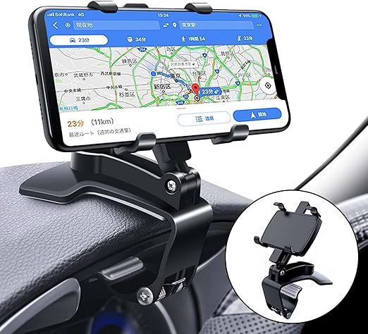 Amazon Co Jp Sigoyi スマホホルダー 車 クリップ 車載ホルダー スマホ 携帯 ホルダー スマホスタンド 車用取り付け簡単 360度回転 落下防止 安定性 多機種対応 着脱簡単 Iphone Pro Max Sony Huawei Samsung 車 バイク