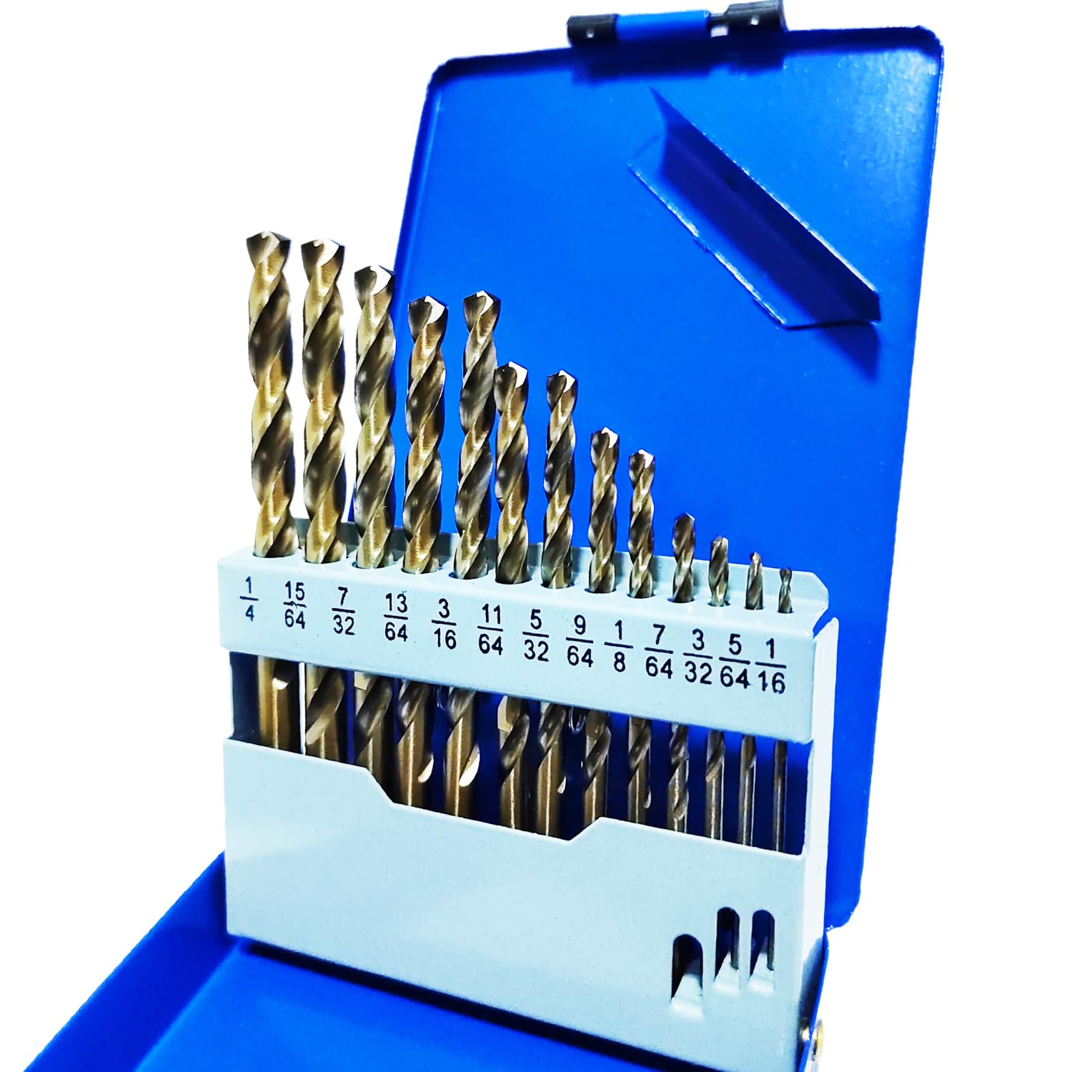 Brocas fraccionales HSS M35 Twist Jobber herramientas