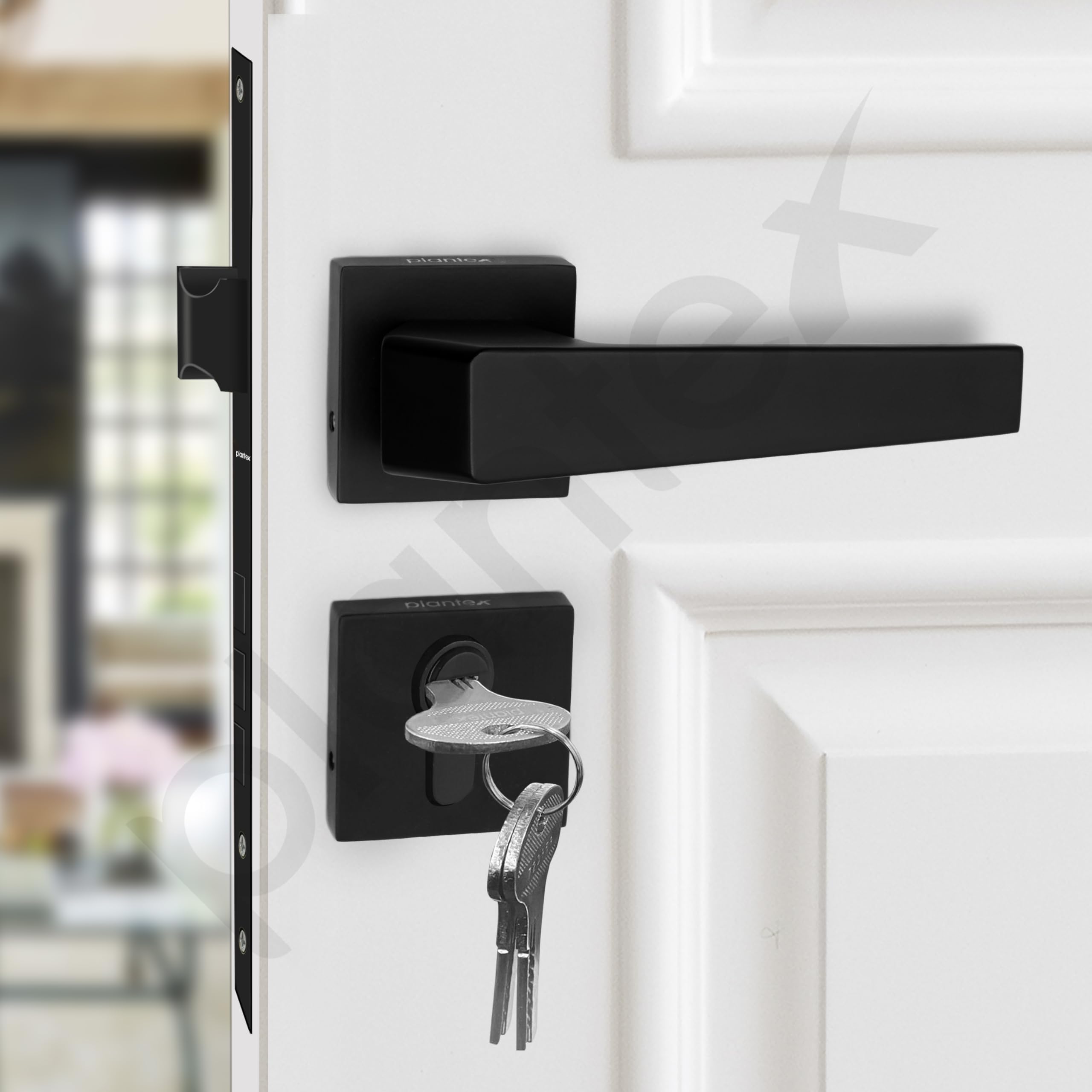 Plantex Triple Security Door Lock - Secure Your Home -7