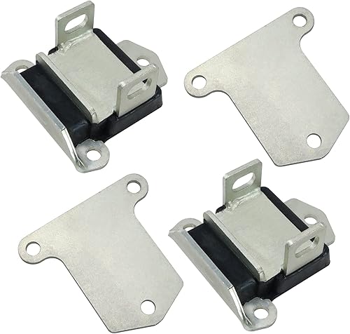 LOSTAR Par(2) 3474 Soportes de motor SBC BBC para motores Chevy 383400396427454