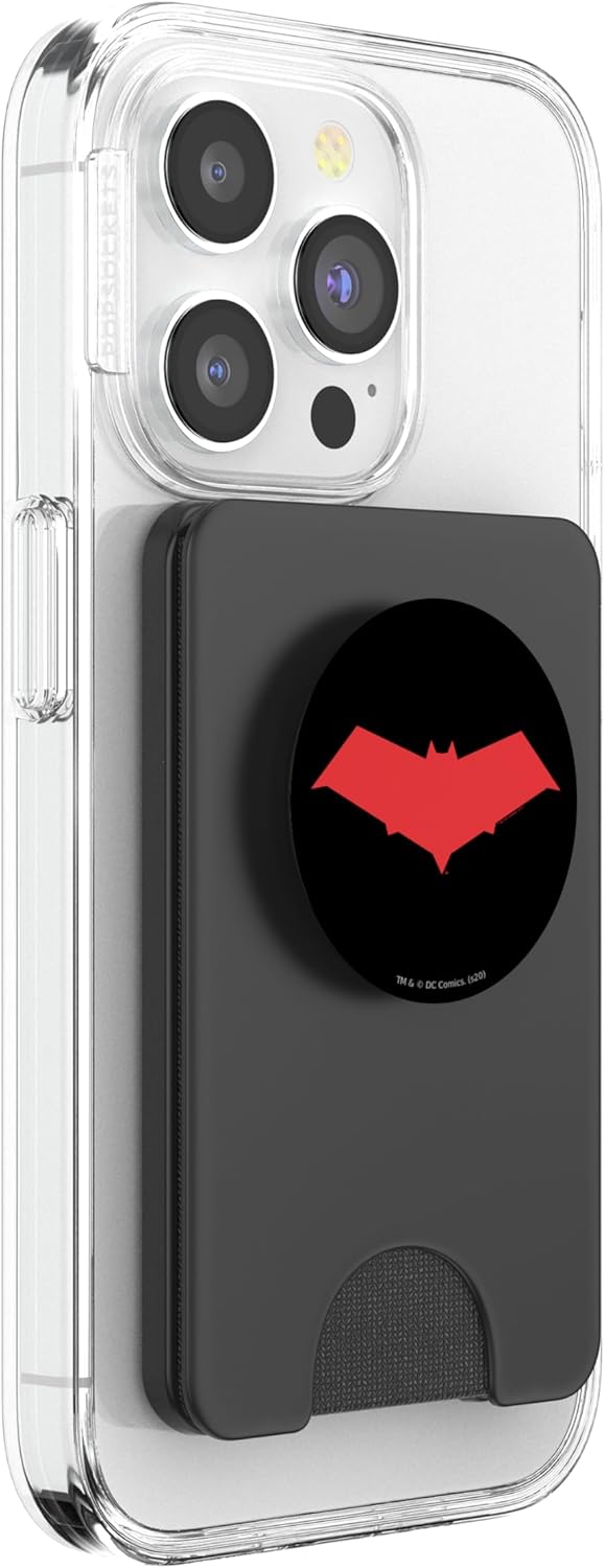 Batman Red Hood PopSockets PopWallet for MagSafe
