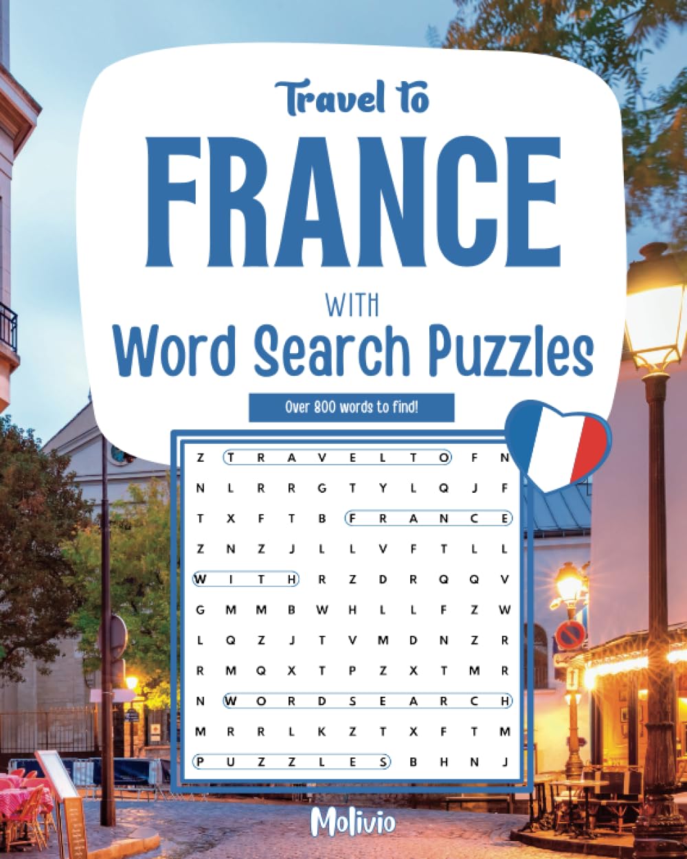 Travel to France with Word Search Puzzles