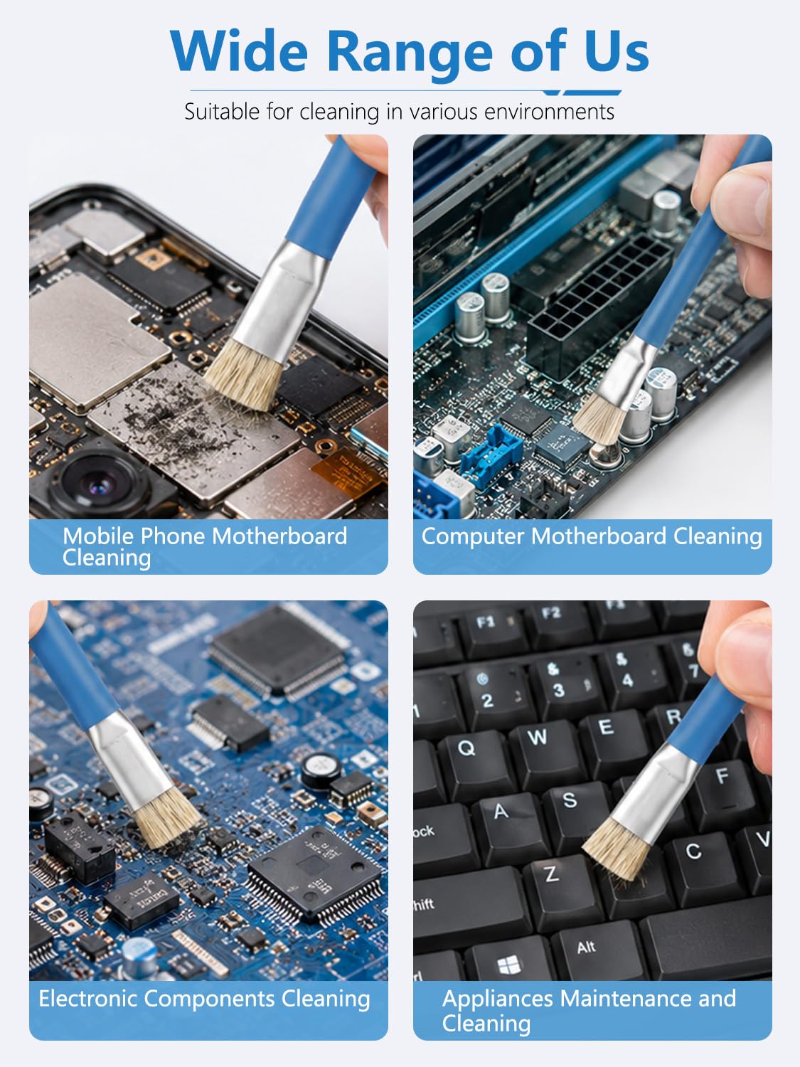 Flux Remover Brushes - Clean PCBs & Electronics -7 Flux Remover Brushes - Clean PCBs & Electronics -7